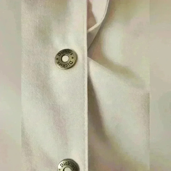 Dickies lightweight white  jacket. Size small. - Picture 4 of 9